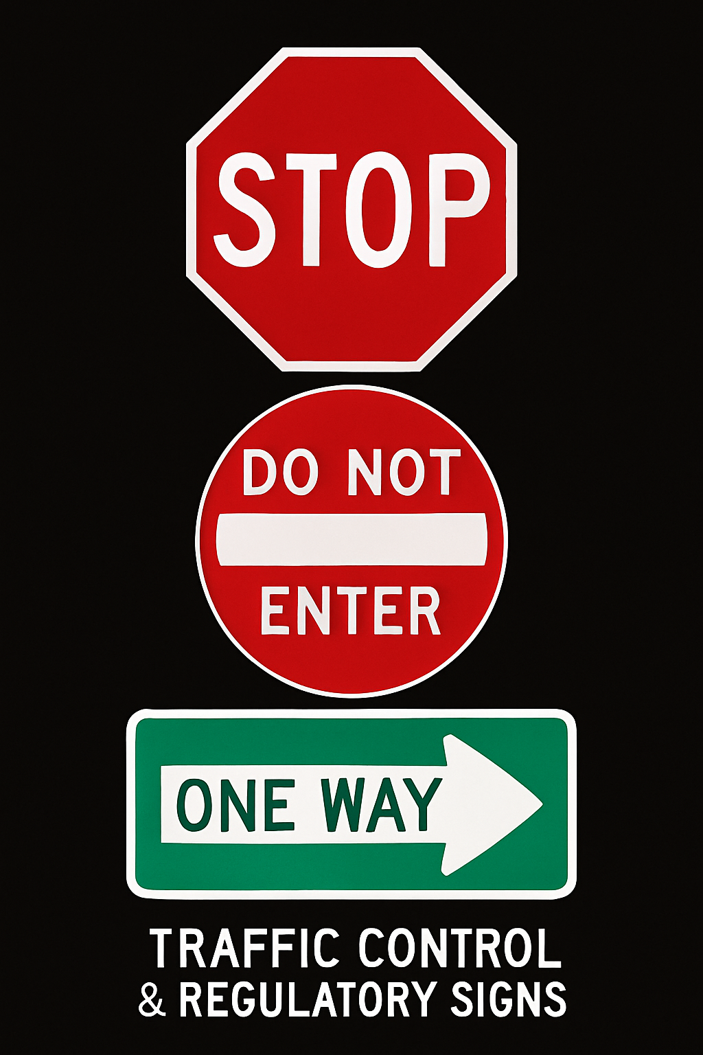 Traffic Control & Regulatory Signs